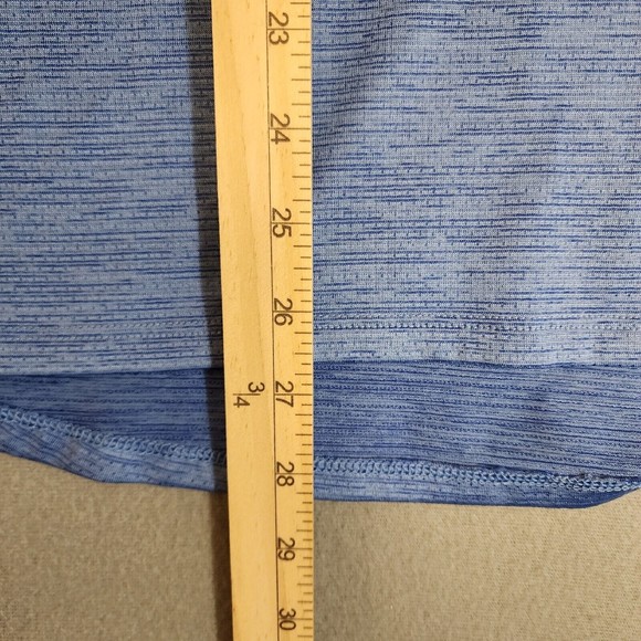 Under Armour Shirt Mens Medium Blue TShirt T-Shirt Loose Round Neck Short Sleeve - Picture 8 of 16